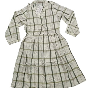 AOP Point Coton Polyester Mixte Imprimé Personnalisé Robe d'été pour filles Décontracté T-shirt à manches longues - Product Image 3