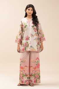 Collection de vêtements imprimés pour femmes en gros, ensemble 2 pièces en tissu lawn, vêtements indiens et pakistanais, mode estivale tendance, logo personnalisé - Product Image 2