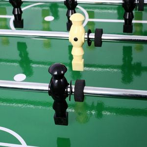 Table multi-jeux 5 en 1-Aire de jeux intérieure avec billard noir/rouge Push Hockey Foosball Ping Pong Basketball - Product Image 4