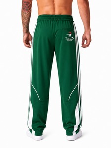 Precio al por mayor: Pantalones de lona 100% algodón, casuales, cómodos, de pierna ancha, doble cintura, transpirables, ecológicos, antiarrugas, de secado rápido. - Product Image 3