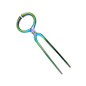 คีมผ่าตัดสัตว์เคลือบสีรุ้งแบบใช้ซ้ำได้ - Product Image 2