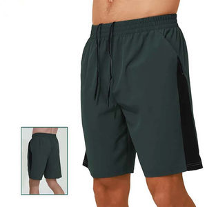 Shorts de course pour hommes sur mesure avec poche zippée, en polyester, décontractés, personnalisés, pour le sport. - Product Image 5