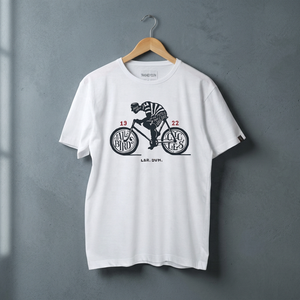 T-shirt basique pour homme 100% coton, col rond, coupe ample, doux, décontracté, uni - Product Image 2