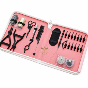 Professional Hair Extension Installation Tool Kit with Micro Ring Pliers, Hook, Loop <b>Needle</b> & Hair Extension <b>Beads</b> - Product Image 5