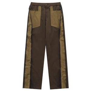 Custom Men's Two Tone <b>Cargo</b> Pants Hip Hop Streetwear Side Zipper Straight Leg Techwear Trousers Tactical Multi Pocket Pants - Product Image 2