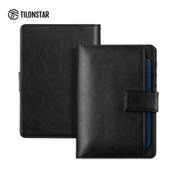 Dompet Kartu Perjalanan Portabel TILONSTAR TPW118 Kulit Mikrofiber Imitasi Crazy Horse RFID Dompet Mewah Tempat Paspor
