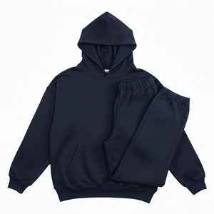 Sweat-shirt à capuche et jogging de haute qualité pour hommes, ensemble deux pièces personnalisé, décontracté, sportif, pour toutes les saisons - Product Image 4