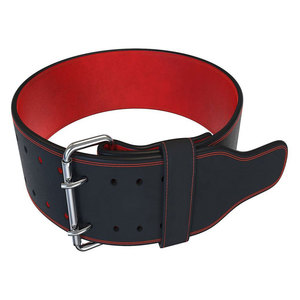 Bodybuilding Power Lifting <b>Belt</b> Cowhide Leather <b>Belt</b> High Quality Gym <b>Belt</b> Custom Logo Back Support Fitness - Product Image 1
