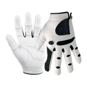 Gant de golf pour homme doté de la technologie brevetée Natural Fit, fabriqué en cuir Cabretta véritable durable et résistant, main gauche - Product Image 1