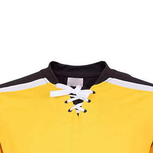 เสื้อฮอกกี้น้ำแข็ง โลโก้สั่งทำได้ ชุดทีมสำหรับการแข่งขัน  งานพิมพ์แบบซับลิเมชั่นเต็มตัว ผู้ผลิตชุดทีมคุณภาพพรีเมียม โรงงานผลิตชุดยูนิฟอร์มโดยตรง - Product Image 6