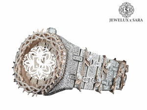 Relojes Mecánicos con Diamantes Cultivados en Laboratorio Blancos y Morados de Alta Demanda, Disponibles a Precio de Fábrica - Product Image 3