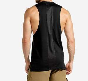 เสื้อกล้ามออกกำลังกายลำลองแบบแห้งเร็วรุ่นใหม่ คุณภาพสูง ขายส่ง ดีไซน์สวยที่สุด เสื้อกล้ามผู้ชายแบบไม่มีแขน - Product Image 3