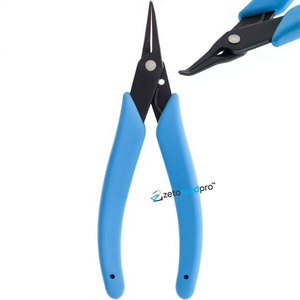 Pinzas de Precisión de Plástico con Punta Curva del Fabricante, de Alta Calidad para Electrónica y Joyería, Uso en Espacios Reducidos - Product Image 2