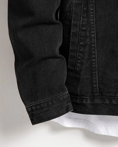 Veste en jean en gros pour hommes – Fabricant de vêtements d'extérieur – Veste cargo tendance grande taille pour hommes – Jeans Haus Industries - Product Image 5