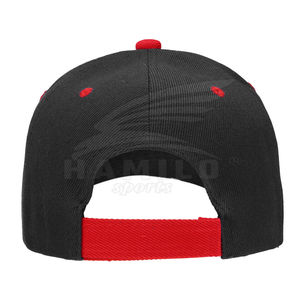 Gorra Deportiva Unisex Ajustable de 6 Paneles con Nombre de Equipo Personalizado, Diseño Personalizado de Fábrica, Servicio OEM de Fabricante Pakistaní - Product Image 2