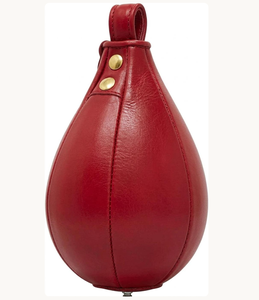 Ballon de frappe professionnel personnalisé en cuir durable pour entraînement de boxe en salle de sport - Product Image 1