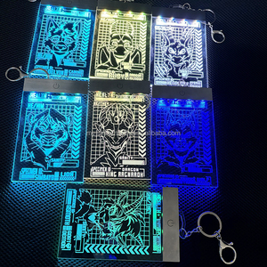 Etiqueta LED Acrílica Personalizable con Impresión Digital, Etiqueta Promocional Personalizada para Eventos Nocturnos y Ferias - Product Image 1