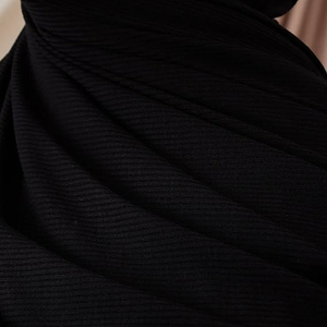 Classic <b>Black</b> Long <b>Wrap</b> Hijab Scarf Soft Fabric Stylish Modest Breathable Hijab Scarves for Women Daily Fashion All Seasons - Product Image 4