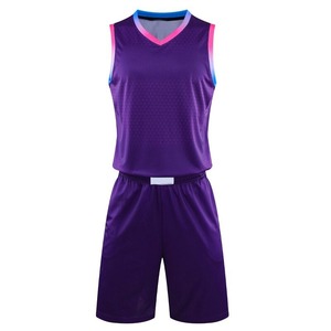 Nouveauté, uniforme de basket-ball personnalisé en gros, 100% polyester, respirant, séchage rapide, design professionnel, uniforme de basket-ball - Product Image 1