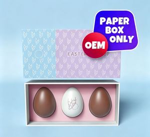 Wholesale Luxury Chocolate <b>Gift</b> <b>Boxes</b> with Drawer Style Custom Logo and Metallic Foil Printing - Product Image 1