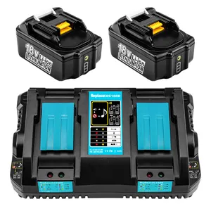 Power Tools Battery Charger For Makita 18v Cordless Drill Charger For Makita Bl1830 Bl1840 Bl1850 Bl1860 Charger