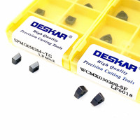 DESKAR 10P TF618 LF6018 SPMG WCMT WCMX 140412 06T308 080412 TG SF Plaquettes de perçage en carbure indexables pour porte-outils de perçage en U