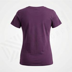 T-shirt d'été pour femme imprimé, écologique, en polyester et coton, respirant, séchage rapide, couleur personnalisable, qualité supérieure, en promotion - Product Image 2