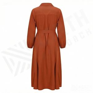 Abaya pour femmes confortable et respirante, couleur unie personnalisable, prix abordable, fabrication professionnelle. - Product Image 2