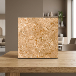 Carreaux de porcelaine émaillée Austin Brown 2x2 pieds, faible absorption d'eau, résistants aux rayures, pour revêtement de sol intérieur - Product Image 1