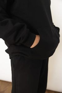 Conjuntos Deportivos Personalizados 100% Algodón, Sudadera Holgada con Capucha y Pantalones Deportivos de 600 g/m², Conjunto Deportivo Unisex - Product Image 6