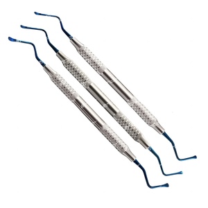Curettes dentaires professionnelles en acier inoxydable, instrument de détartrage parodontal pour clinique dentaire, hygiène buccale et élimination de la plaque dentaire - Product Image 4