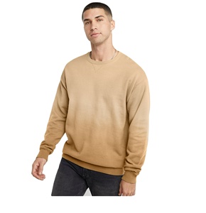 Solid 100% Cotton Crew <b>Neck</b> Sweatshirts Plus Size Men Winter Comfortable Stylish Anti-Wrinkle Eco-Friendly Premium Quality - Product Image 5