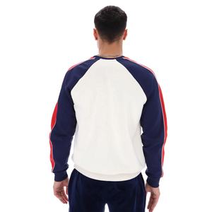 Vente chaude unisexe 80% coton 20% Polyester mélangé sweat à col rond 450 GSM pull pull blanc pour hommes vêtements d'hiver - Product Image 2