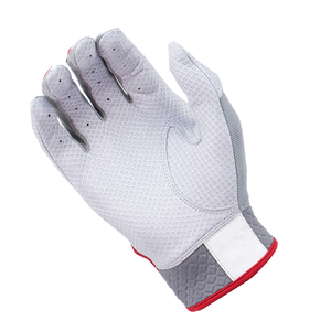 Best Selling Genuine Leather Baseball Batting Gloves Unisex Softball Training Gloves Personalized Logo Option Ambidextrous <b>Hook</b> - Product Image 6