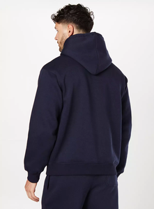 Sudadera con capucha de algodón afelpado, informal, con bolsillo, cálida, para hombre, estilo urbano. - Product Image 3