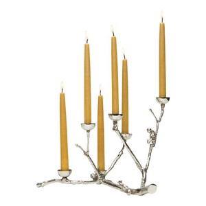 Candelabro de Aluminio Premium con Revestimiento Metálico Galvanizado para Decoración de Hogar de Diseño - Product Image 2