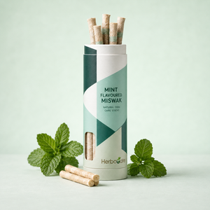 Palillo de Higiene Bucal Herbal con Sabor a Menta, con Madera de Miswak Premium y Sabor a Menta para la Rutina Diaria de Cuidado Dental - Product Image 3