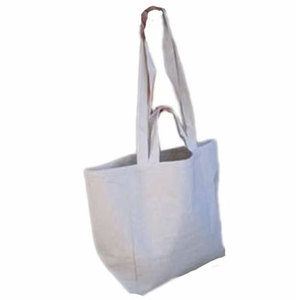 Sac fourre-tout en toile de coton bio personnalisé, réutilisable, pour femmes, écologique, pour les courses, la plage, promotionnel - Product Image 3