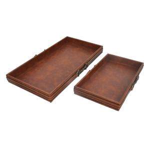 Grand plateau de service décoratif de style antique, résistant à l'eau, écologique et de qualité, pour restaurant - Product Image 3