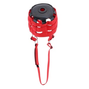Bozal Anti-Comedores para Caballos de Nailon Duradero de Primera Calidad, Color Rojo, Equipamiento Ecuestre de Alta Calidad, Proveedores de Productos de Alta Calidad - Product Image 6