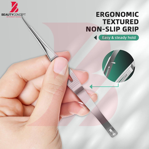 Ciseaux de beauté à ressort incurvés ultra-affûtés en acier inoxydable, fabriqués au Pakistan, les plus récents pour les soins personnels, OEM/ODM disponibles, excellent fournisseur - Product Image 5
