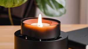 Luxury Metal Candle Warmer Electric Wax Melt <b>Lamp</b> with <b>Adjustable</b> Brightness - Product Image 4