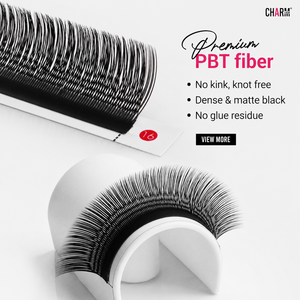 ขนตาปลอม Charmlash Lashes Private Label รูปทรงตัวยู 5D อุปกรณ์ต่อขนตา ปราศจากการทดลองกับสัตว์ ทำจากเส้นใย PBT 2D 3D 4D ความหนา 0.07 สำหรับลุคธรรมชาติทุกวัน - Product Image 1