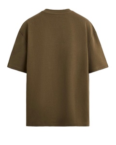 T-shirt à manches courtes à col en O pour hommes 100% coton à séchage rapide et durable Conception personnalisée pour les vêtements de plein air Couleur unie vierge 200 grammes - Product Image 2