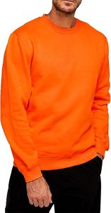 Sweat-shirts surdimensionnés pour hommes, grandes tailles, automne/hiver, en polaire française, col rond, manches longues, imprimés - Product Image 4