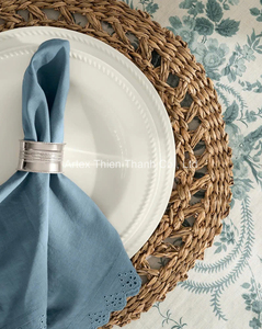 Luxury Seagrass Braided Placemat Handmade Woven <b>Table</b> <b>Mat</b> for Hotel Restaurant Dining OEM Export - Product Image 2