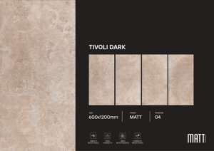 Elegantes azulejos de porcelana mate tamaño 600X1200, azulejos premium para pisos y paredes para villas modernas, apartamentos e interiores comerciales. - Product Image 2