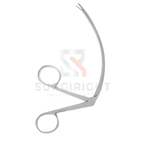 คีมดึงเอ็น Caroll แบบโค้ง ทำจากเหล็กกล้าไร้สนิม สำหรับการถ่ายโอนเอ็น โดย SurgiRight - Product Image 3