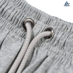 Shorts de sport pour hommes, matière douce au toucher, couleur grise, service OEM, design unique, légers, durables, réutilisables - Product Image 4