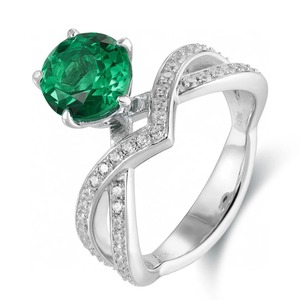 Bagues de luxe pour femmes, bijoux élégants et étincelants, bagues de mode pour mariage et fête, vente en gros - Product Image 2